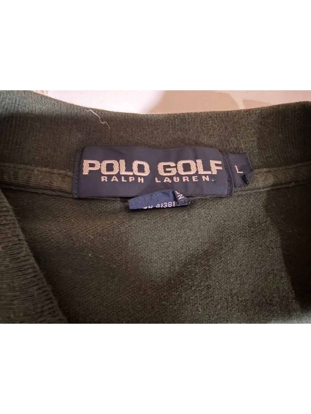 Ralph Lauren Polo Golf Mens Short Sleeve Shirt Size Large Green